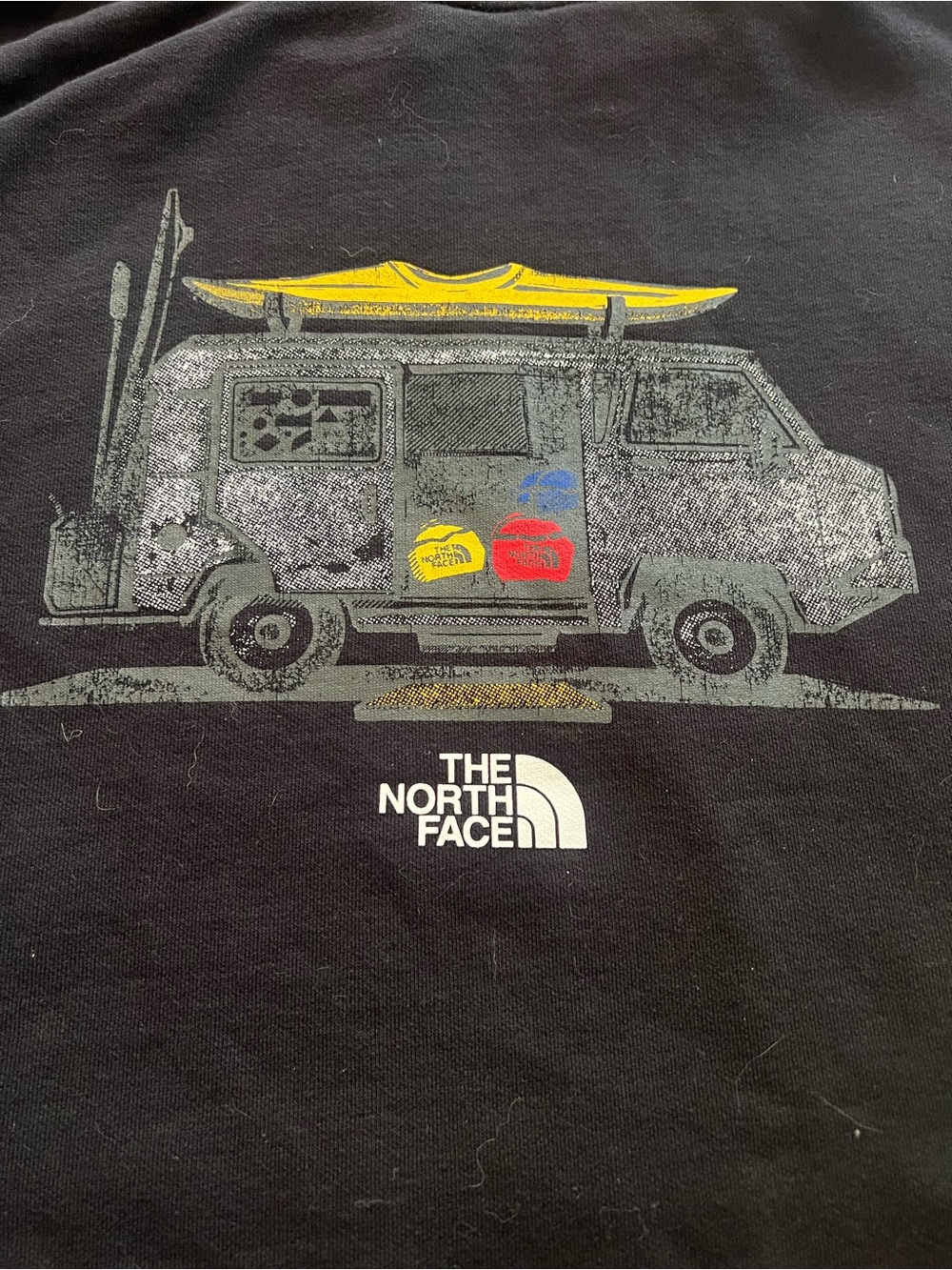 The North Face Men's Black Crewneck Hoodie - Picture 2 of 7